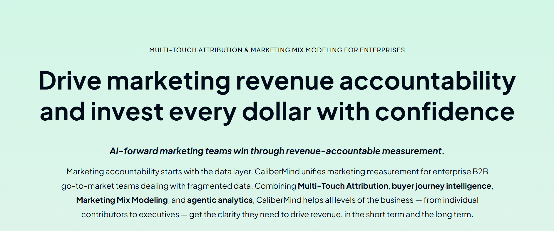 calibermind-account-lifecycle-attribution-platform