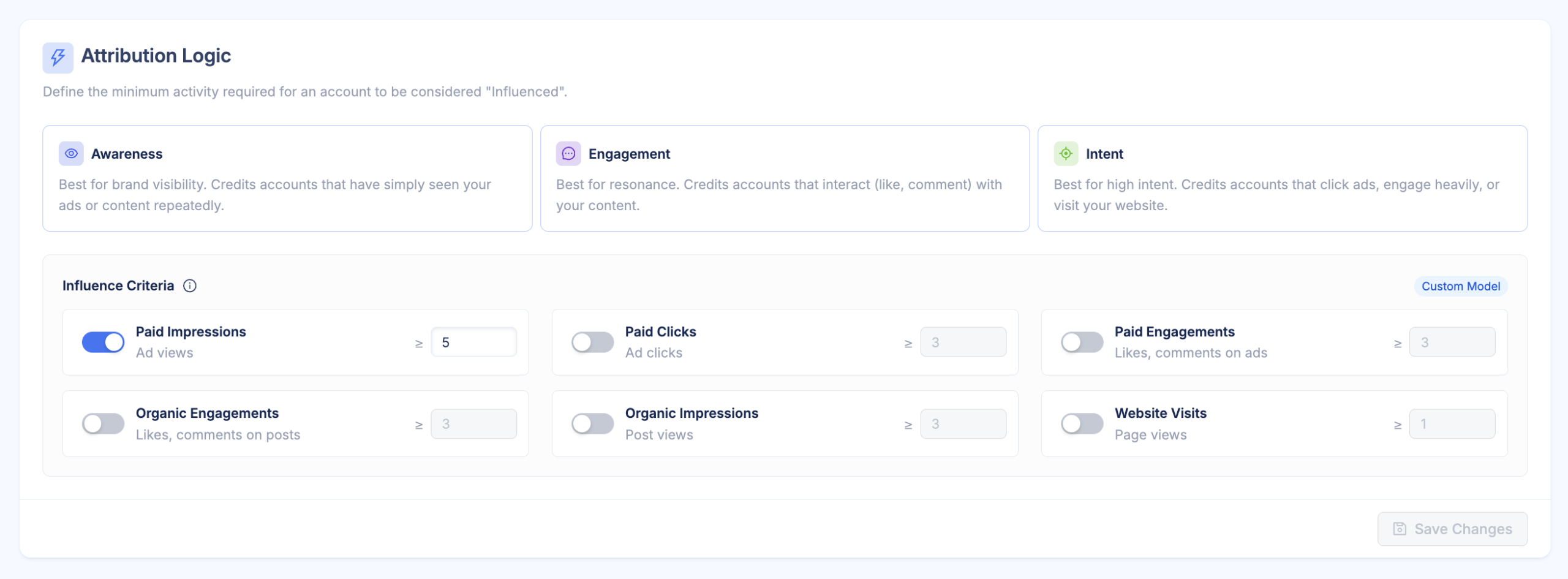 demandsense-attribution-logic-presets-and-influence-criteria