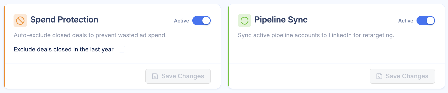 demandsense-spend-protection-and-pipeline-sync-settings